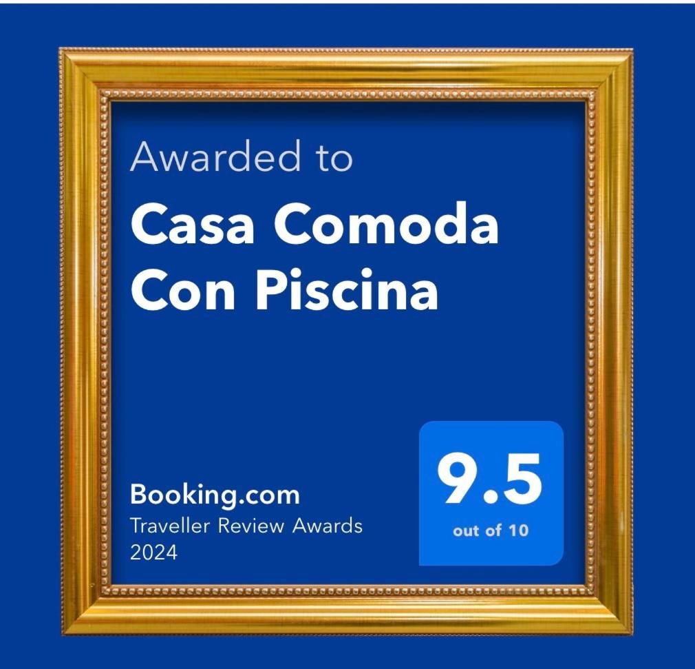Casa Comoda Con Piscina Naranjo Esterno foto